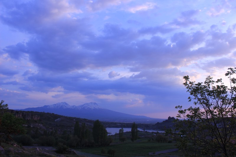 kapadokya manzarası