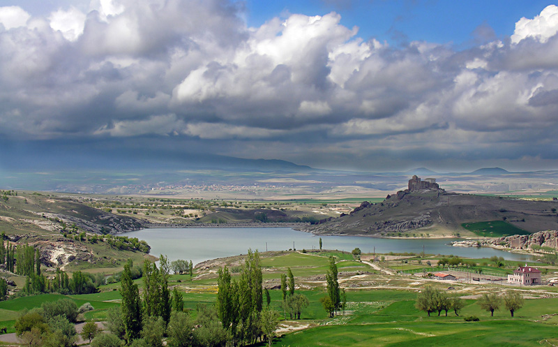 kapadokya manzarası