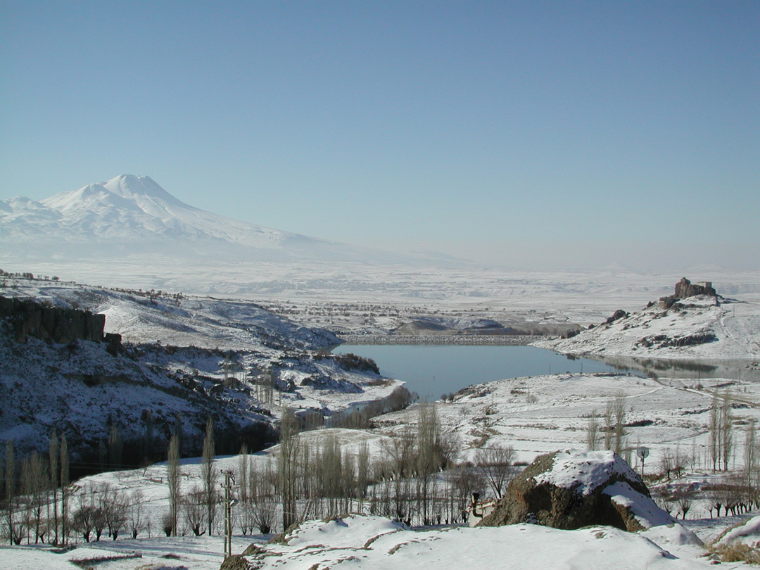 kapadokya manzarası